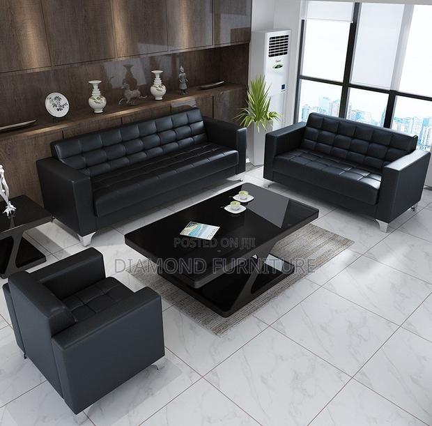 Office Furniture; Premium {5-Seater} Executive Office Sofa - thumbnail 9