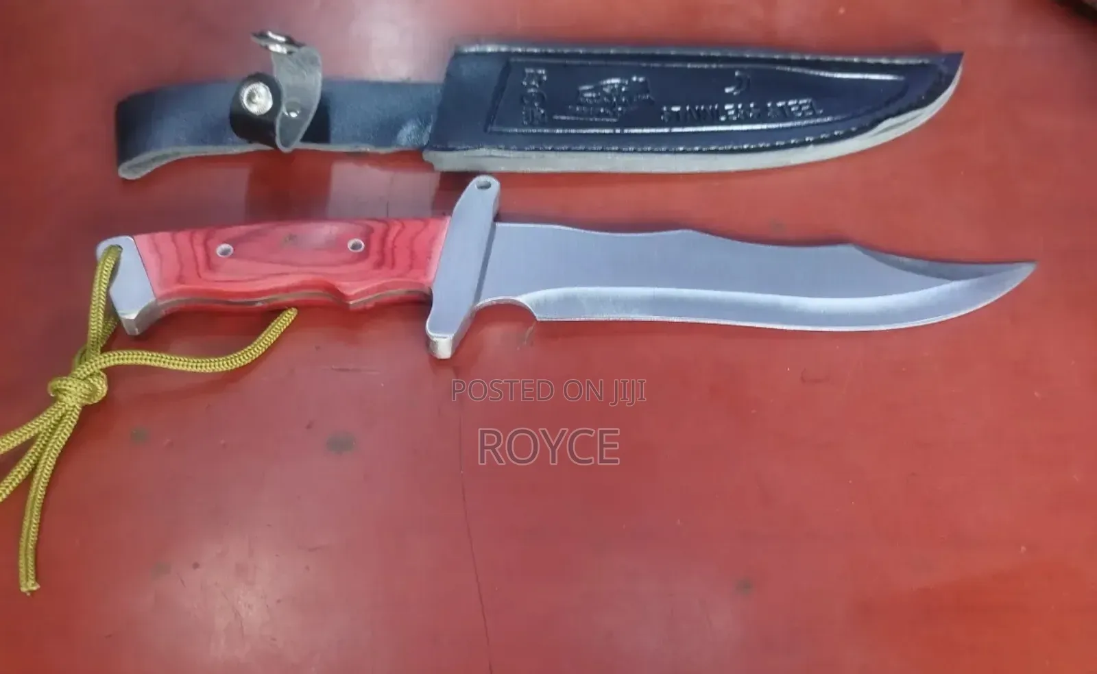 Tactical Knife With Carry Case