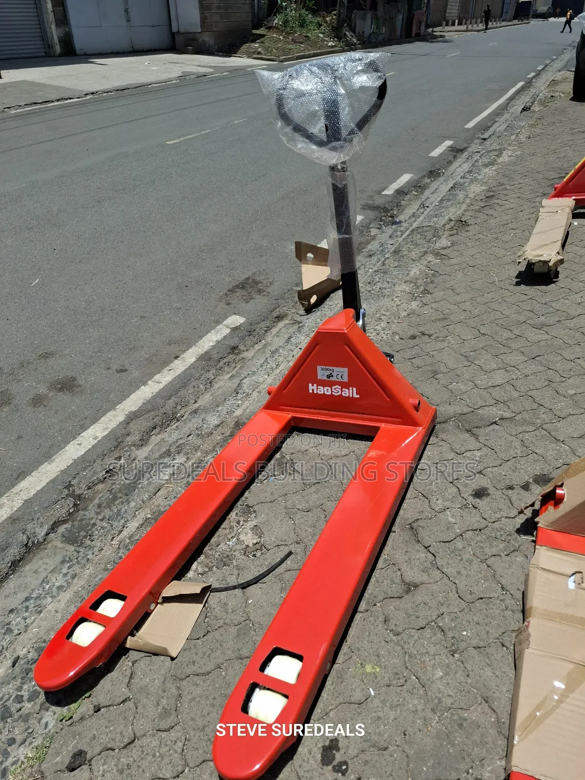 Heavy-Duty Pallet Truck Trolley
