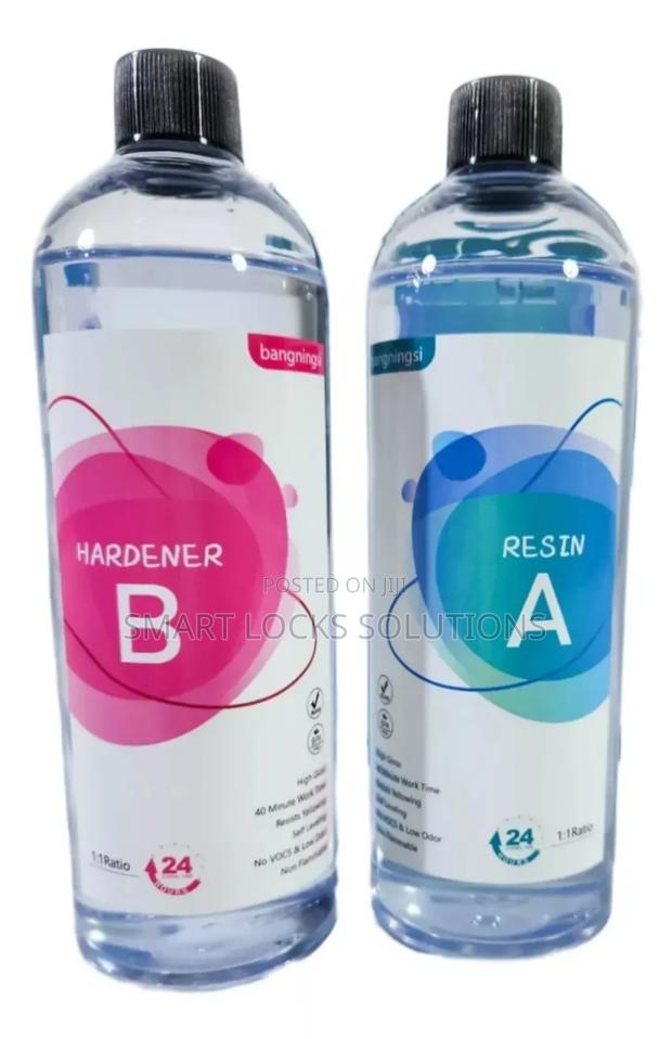 Epoxy Resin Kit,Crystal Clear Epoxy Resin for Art 500 G 1:1