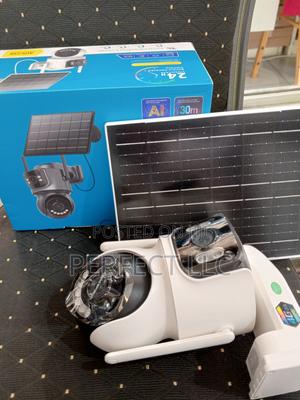 Icsee Solar Powered Dual Lens Camera Color Night Vision - thumbnail 2