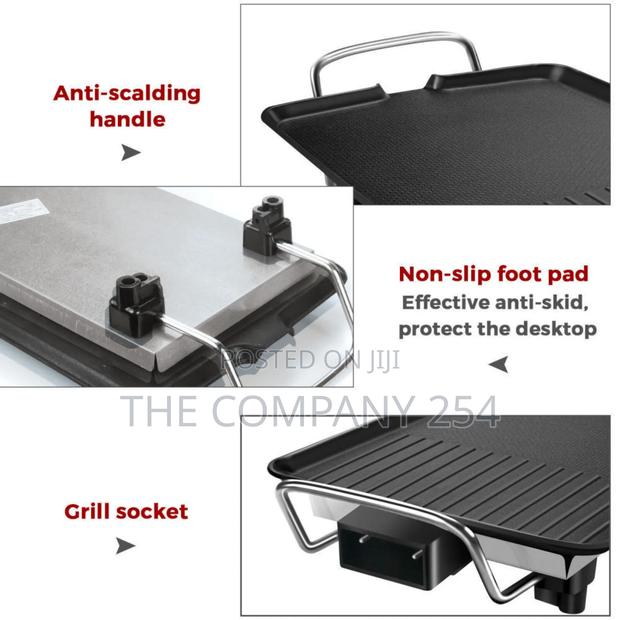 *Electric BBQ Grill Pan, Baking Grill Tray. - thumbnail 6