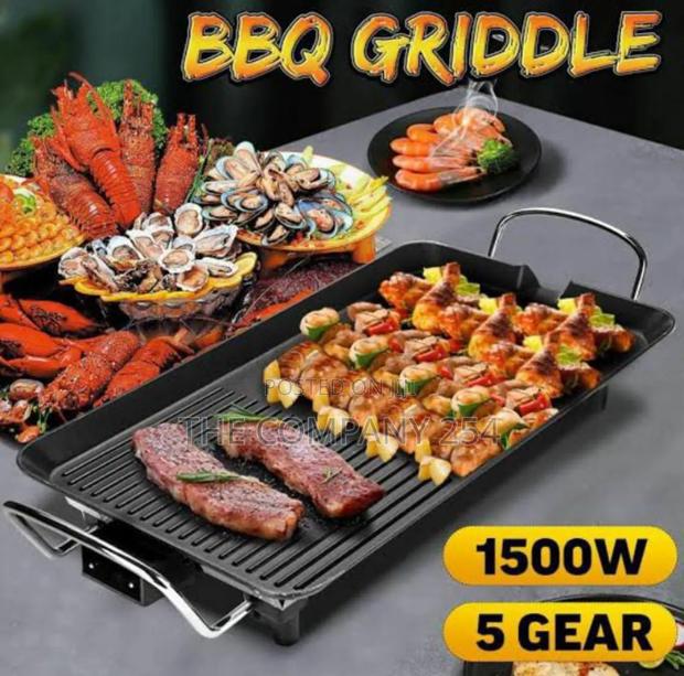 *Electric BBQ Grill Pan, Baking Grill Tray. - thumbnail 3