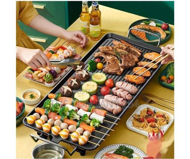 *Electric BBQ Grill Pan, Baking Grill Tray. - thumbnail 5