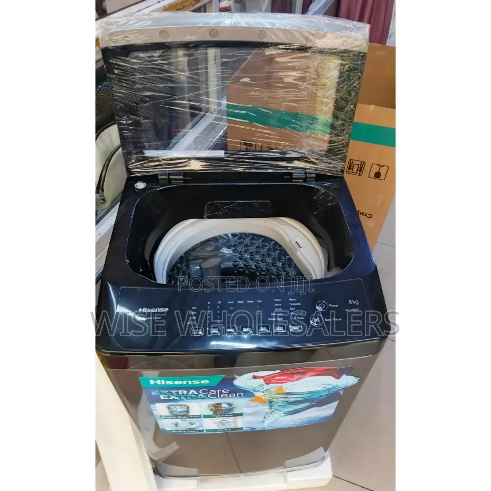 Hisense 8kg Top Load Washing Machine.