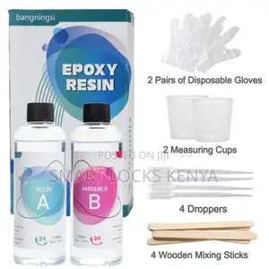 Clear Epoxy Resin a and B 1:1 Resin and Hardener Kit 500 G