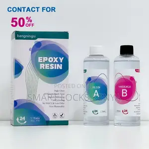 Epoxy Resin 1:1 by Volume Clearly Epoxy Resin and Hardener Kit 500g