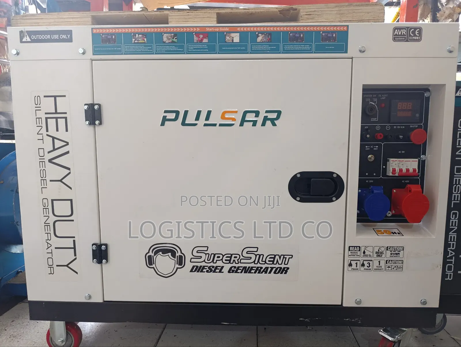 Pulsar Diesel Generator 20kva (Heavy Duty Silence Generator)