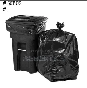 50 Pieces Garbage Bags for Trash Bins