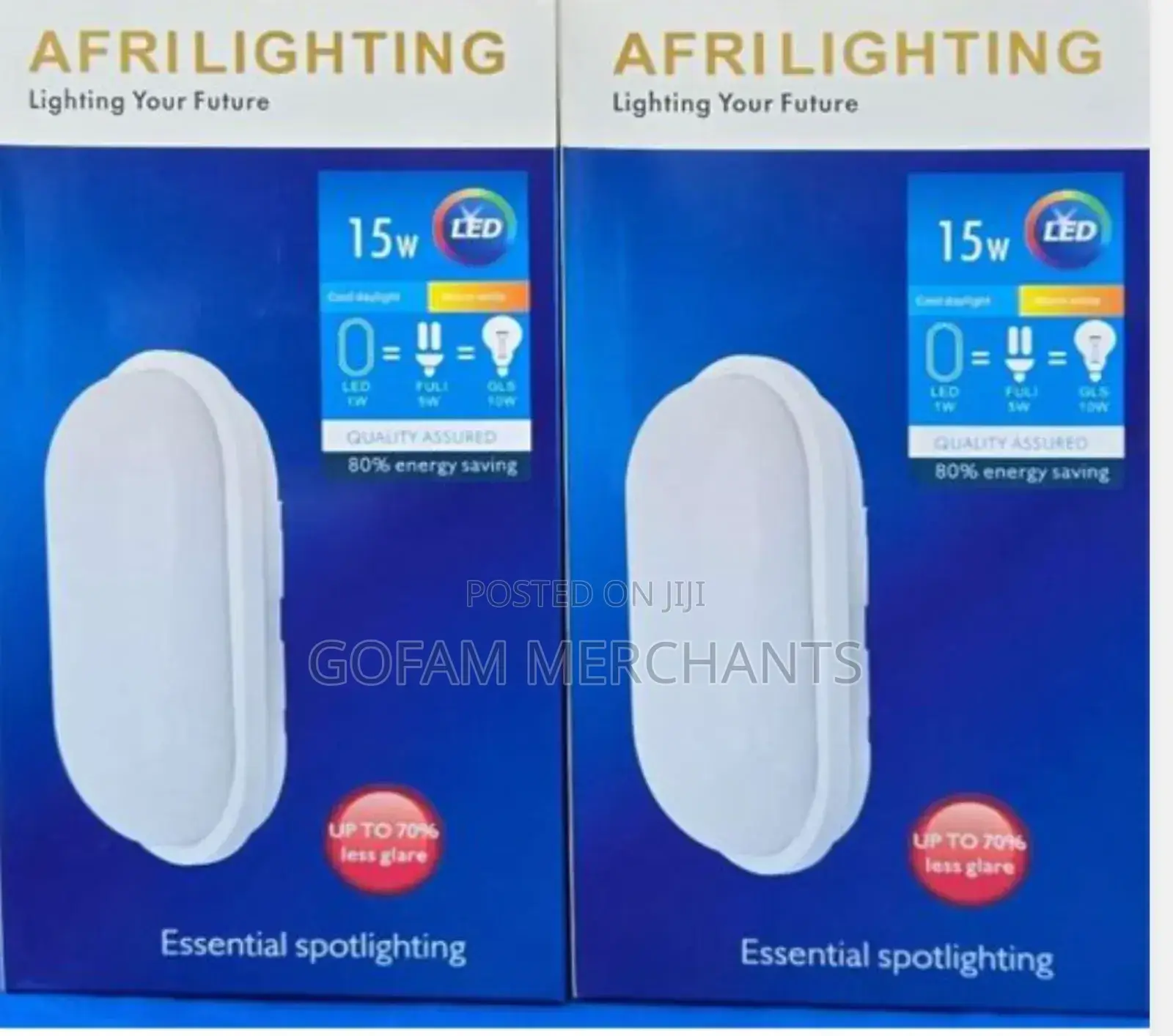 15w Bulkhead Oval Afrilight