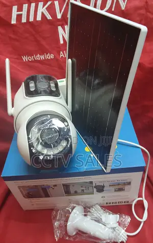 Full Time Full Color Av4 Icsee Solar Powered 4g Dual Lens