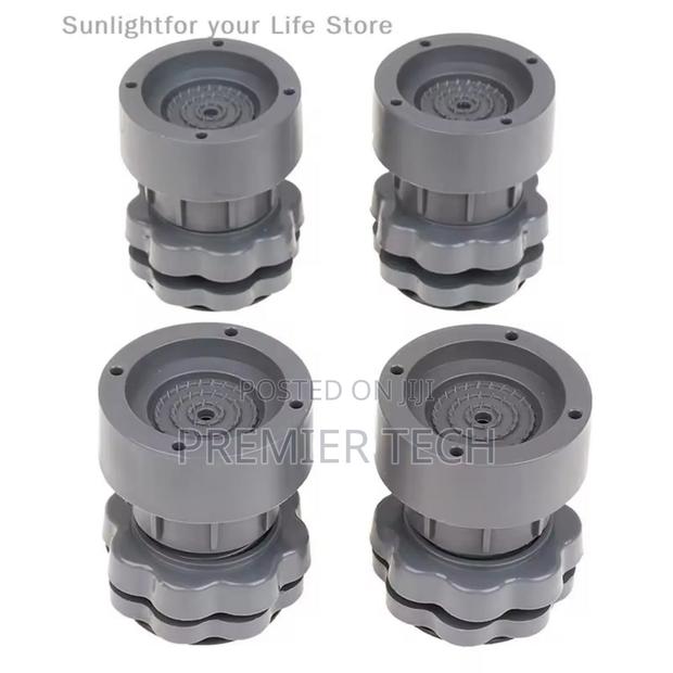 4pcs Heavy Duty Adjustable Height Washing Machine Anti Vibration Pad