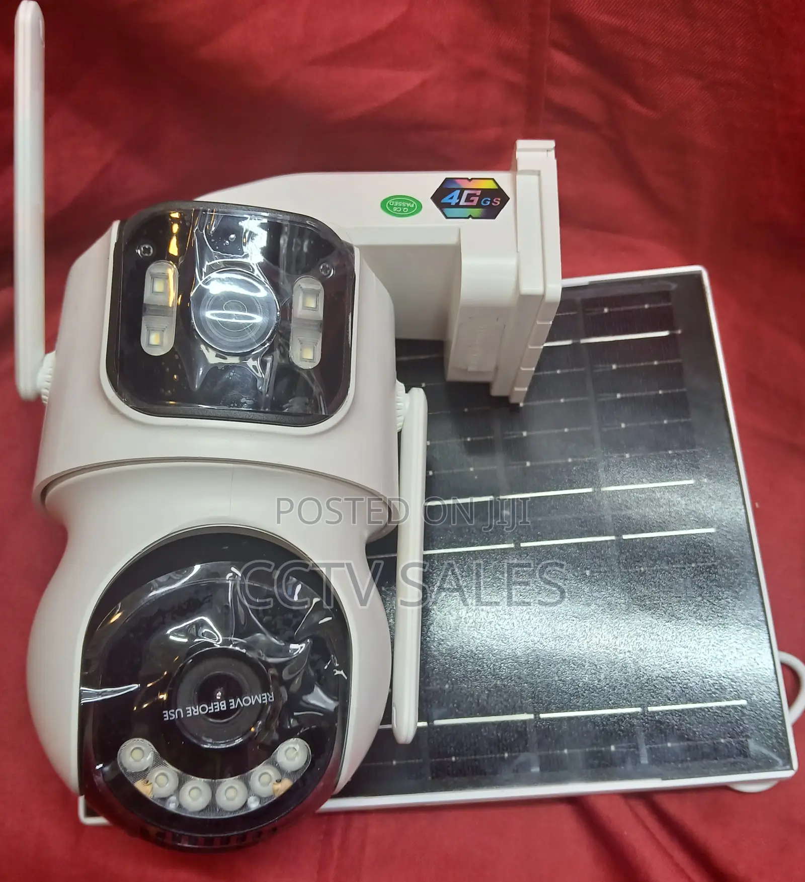 4g Dual Lens Icsee Solar PTZ Camera