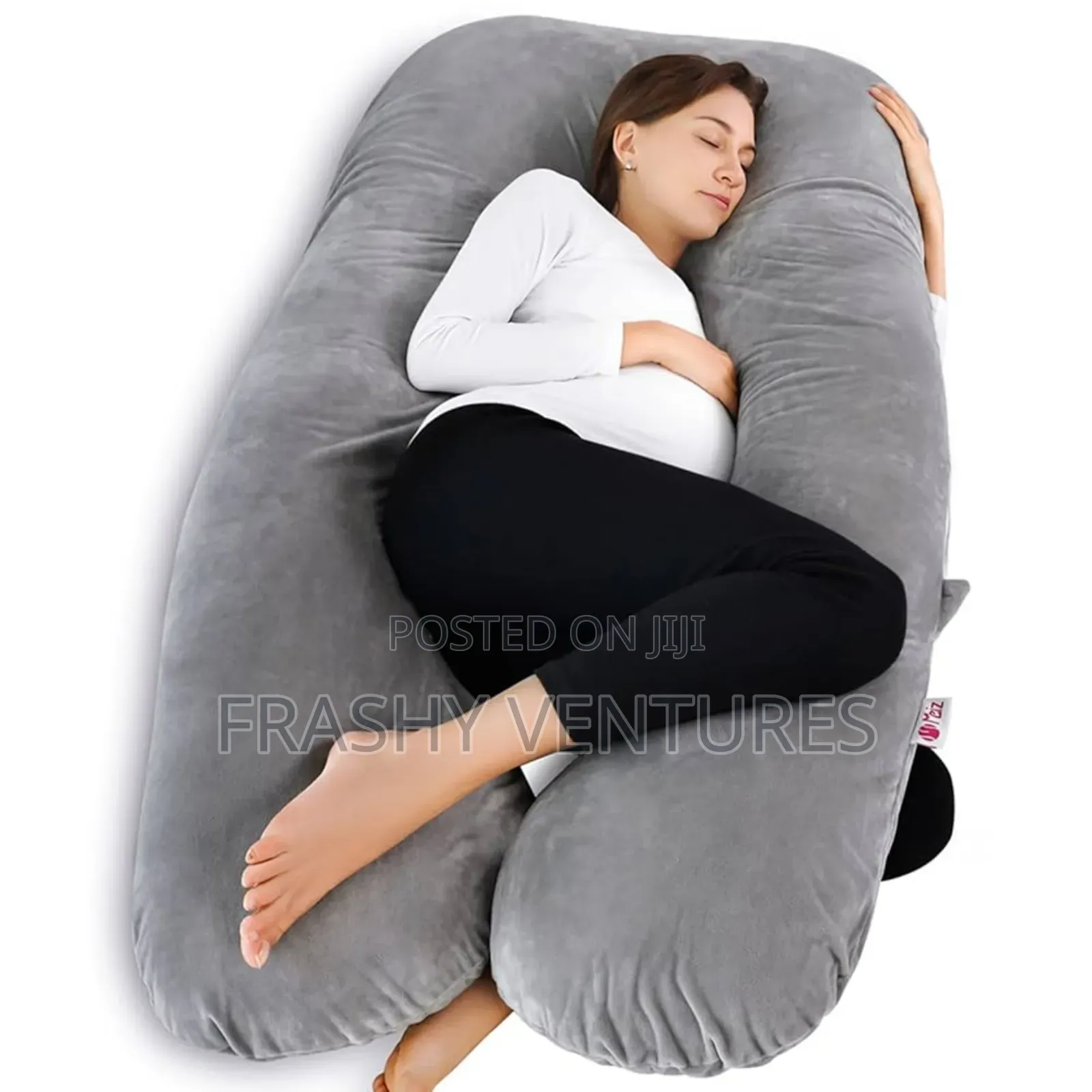 Velvet U Shaped Pregnancy Pillow.
