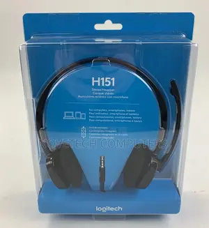 Logitech H151 Stereo Noise Cancelling Wired Headphones