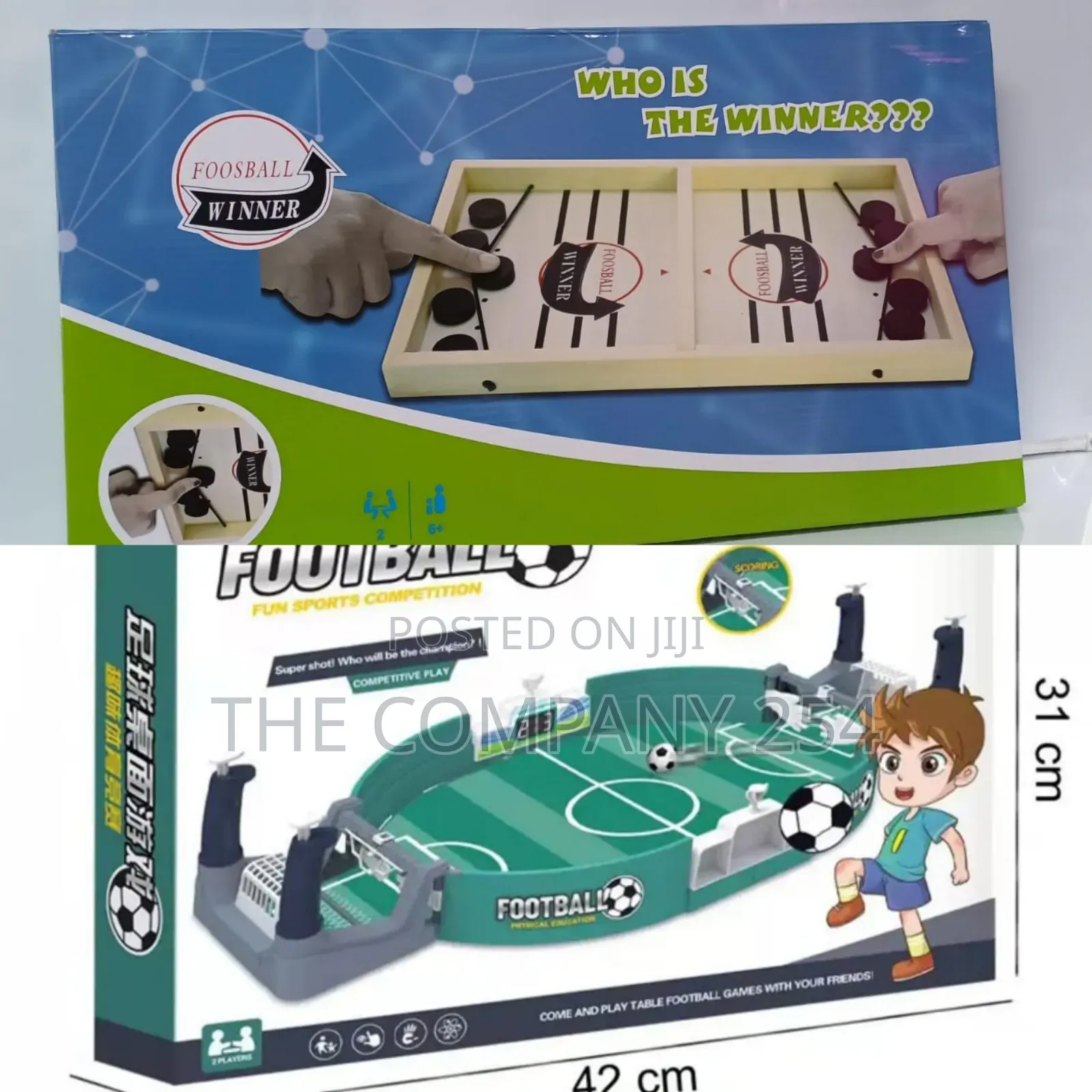 *Foosball Game* Size: Large Wooden Material