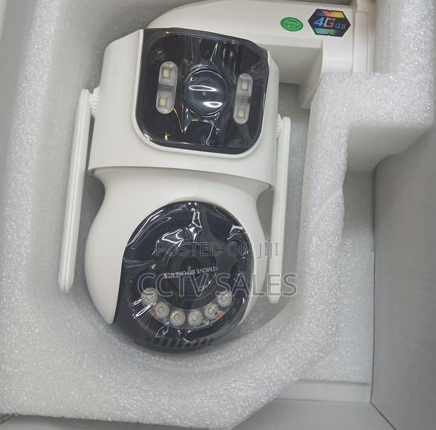 Instant Alert Able Icsee Solar Powered 4g Dual Lens Camera Aov Series