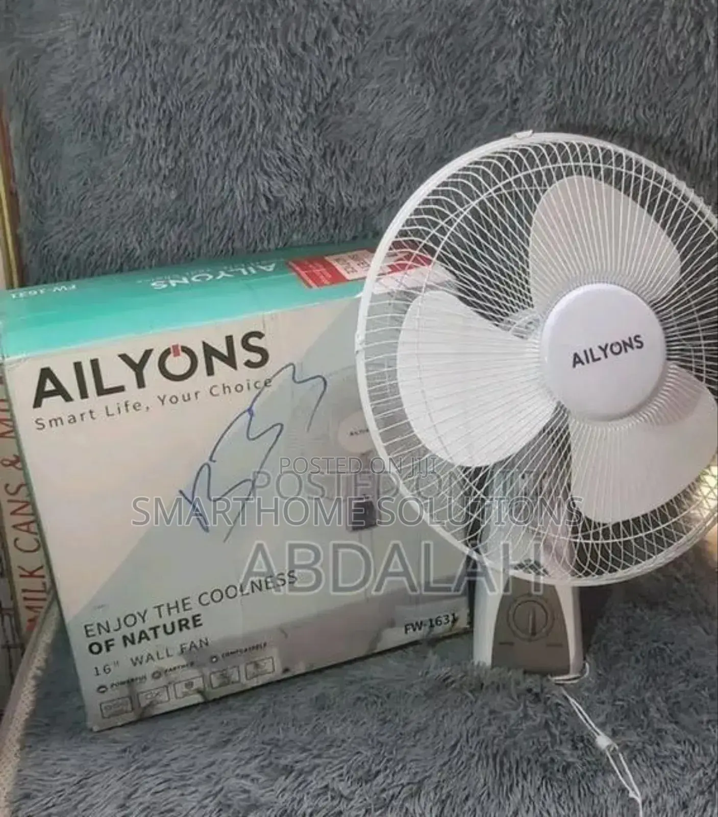 Wall Fan/Ailyons 3 Speed Wall Fan