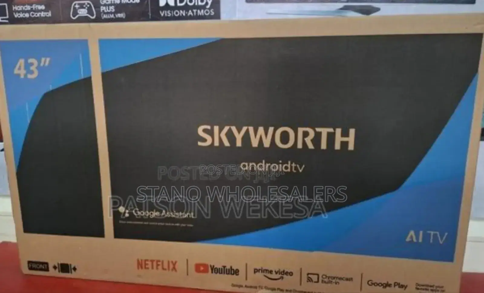 Google Tv Skyworth 43 Inches