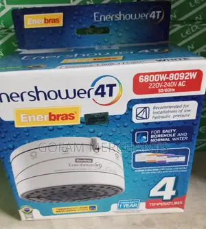 Enershower 4t for Fresh and Salty Water