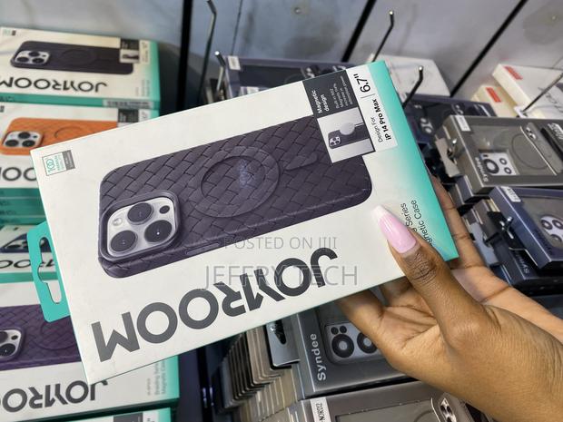 Minik Joyroom Braided Series Magnetic Case for iPhone 14 Pro Max - thumbnail 3