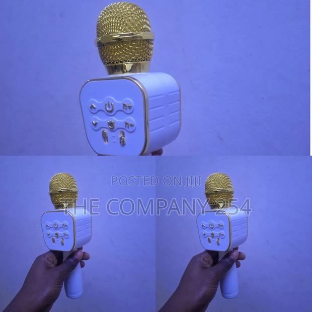 Wireless Bluetooth Karaoke Microphone, Built-in Speaker, At 1700 - thumbnail 2
