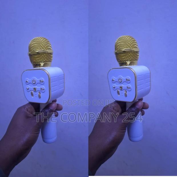 Wireless Bluetooth Karaoke Microphone, Built-in Speaker, At 1700 - thumbnail 3
