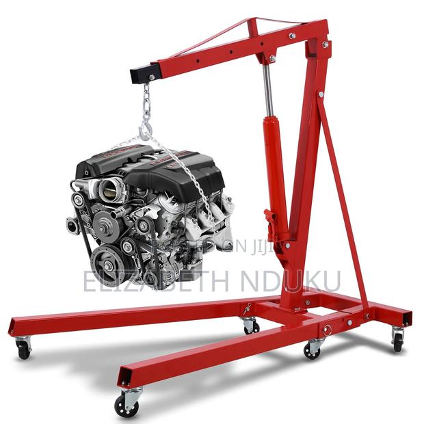 Heavy Duty 2 Tonne Engine Crane - main view
