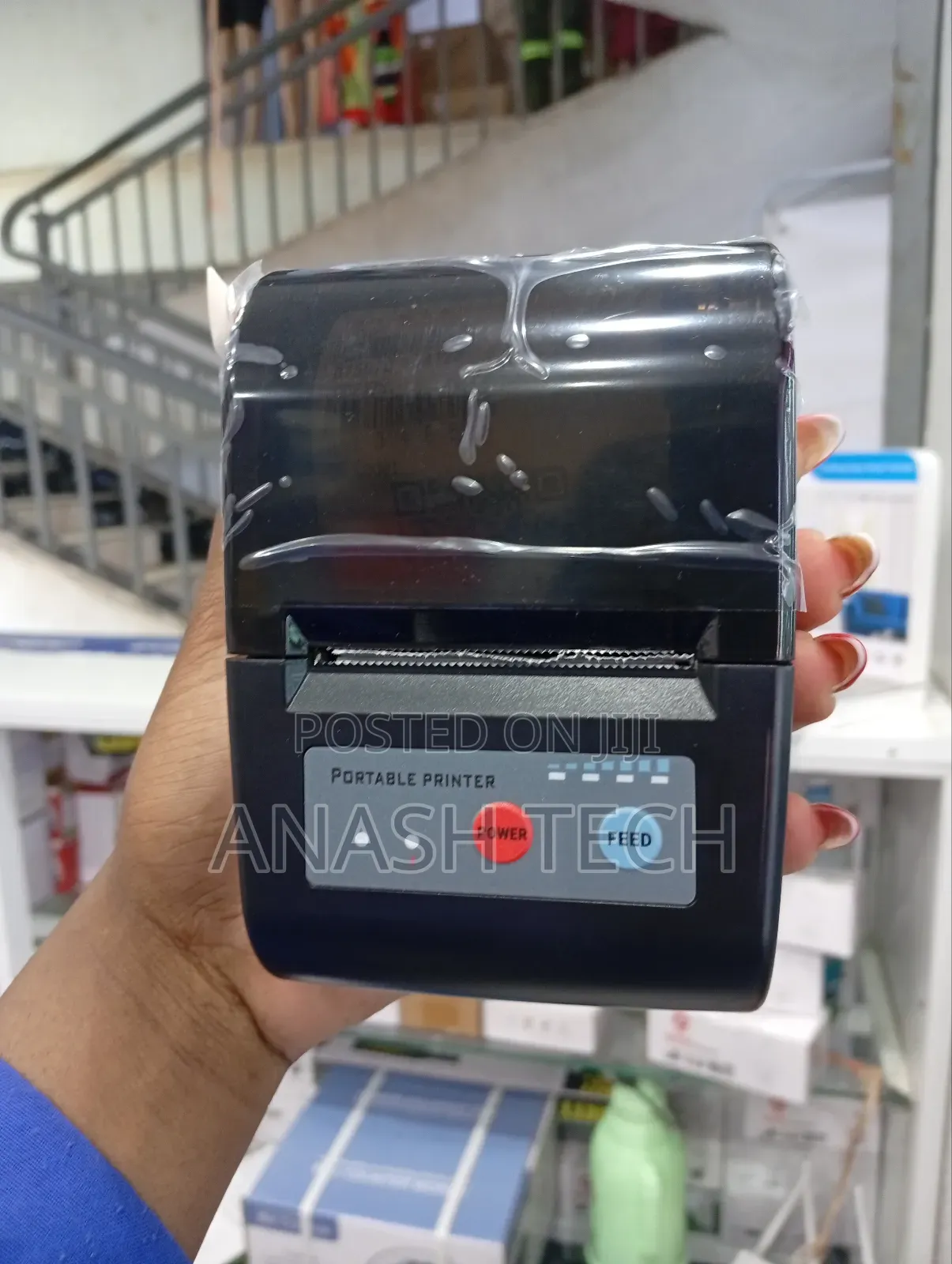 Bluetooth Printer Supports 58mm Roll and Bluetooth