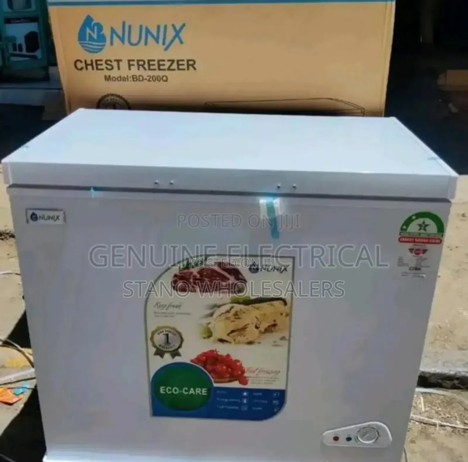 Nunix Brand New 200litres Chest Freezer