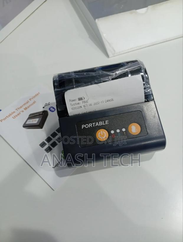 80mm Advanced Black Wireless Bluetooth Printer Etims Compatible - main view