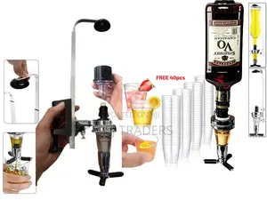 Tot Measure With Clips /Fixture + 40pcs Free Shots Glass