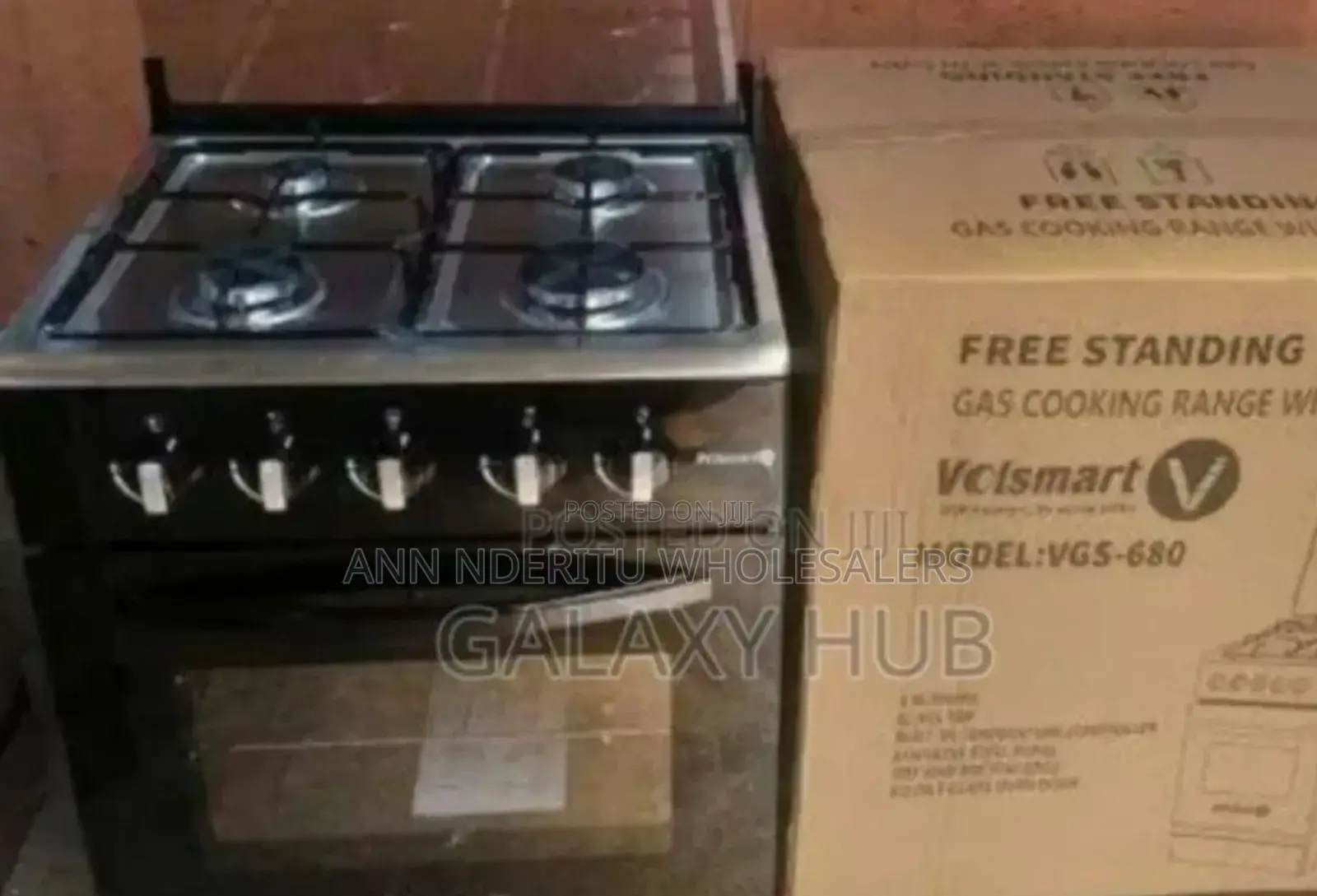Full Gas Cooker 60 by 60 Volsmart