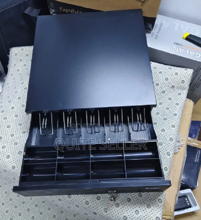5 Tray Automatic Cash Drawer With Removable Cash Drawer Box