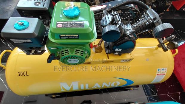 Milano Italia 300l Fuel Powered Air Compressor. - thumbnail 3
