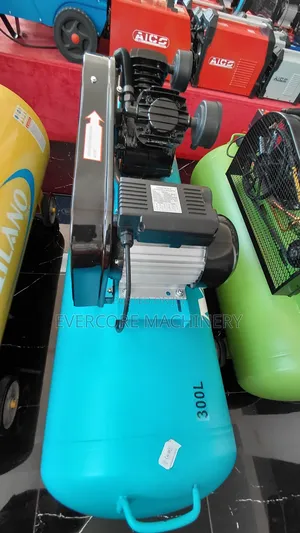 Milano Italia 300l Electric Single Phase Air Compressor Machine.