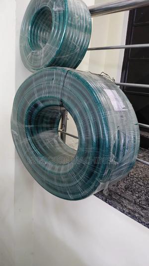 Green Braided Hose 1inch by 50m Long. - thumbnail 2