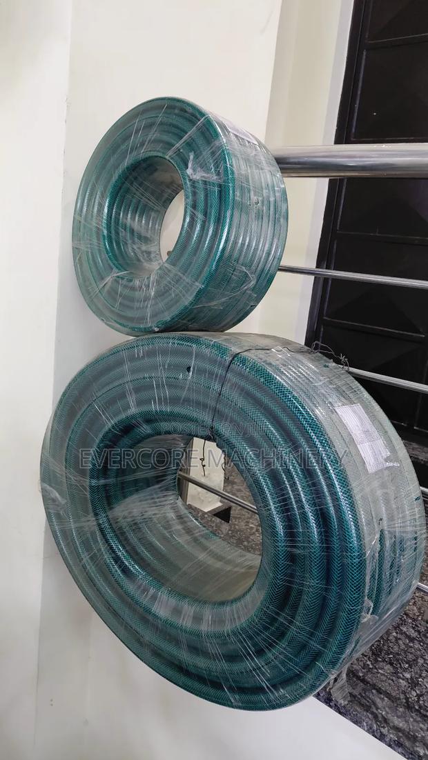 Green Braided Hose 1inch by 50m Long. - thumbnail 4