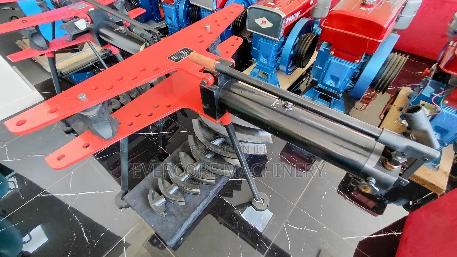 Heavy Duty Aico Japan Pioe Bender Machine 1⁄2" to 3"