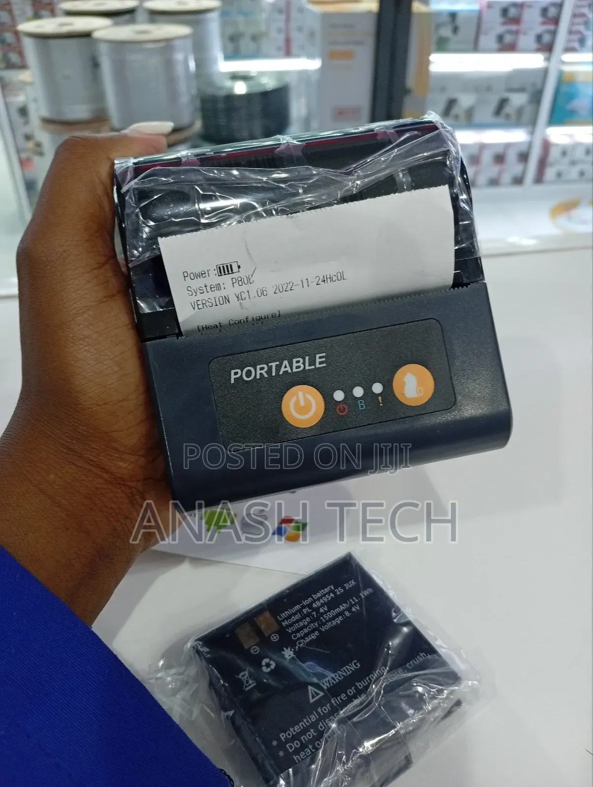 Multi-Connectivity Mini Bluetooth Printer 80mm