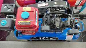Aico Japan 100l Petrol/Fuel Powered Air Compressor .
