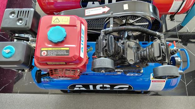 Aico Japan 100l Petrol/Fuel Powered Air Compressor . - main view