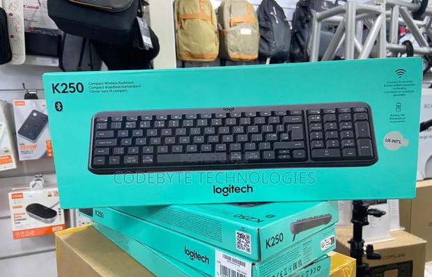 Logitech Compact Bluetooth Wireless Keyboard - Graphite  - main view