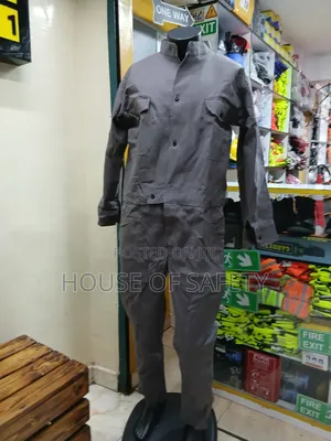 Grey Master Grip Overalls