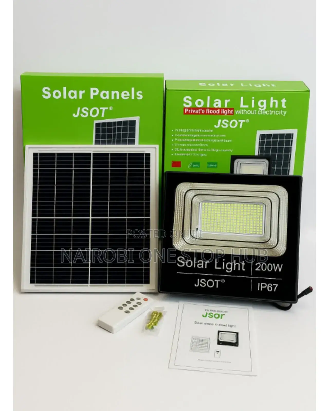 200 Watts Jsot Solar Floodlight Light Ip67