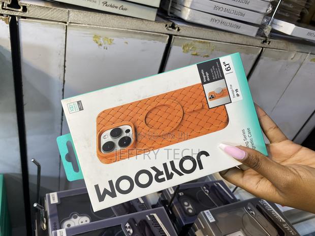 Nonerd Joyroom Braided Series Magsafe Magnetic Case for iPhone 15 - thumbnail 2