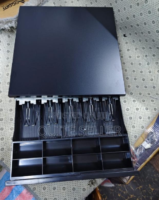 5 Bill Pos Steel Automatic Cash Drawer - Safe Box 5 Bill and 5 Coin C