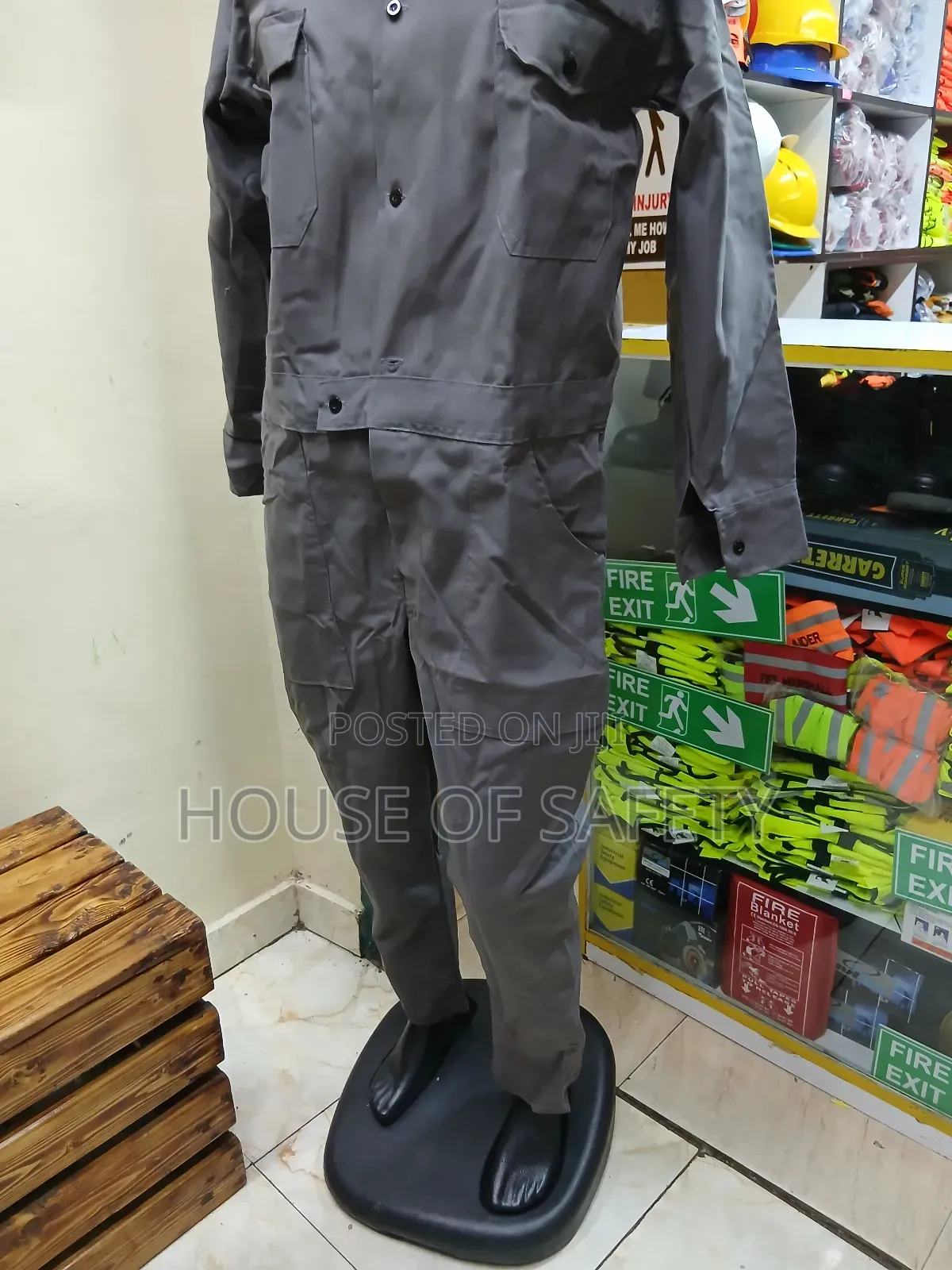 Reinforced Overalls