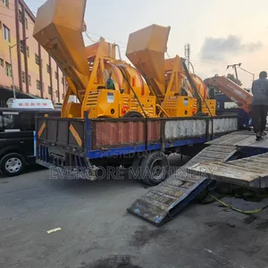 Self-Loading Concrete Mixer 560litres Diesel Powered.