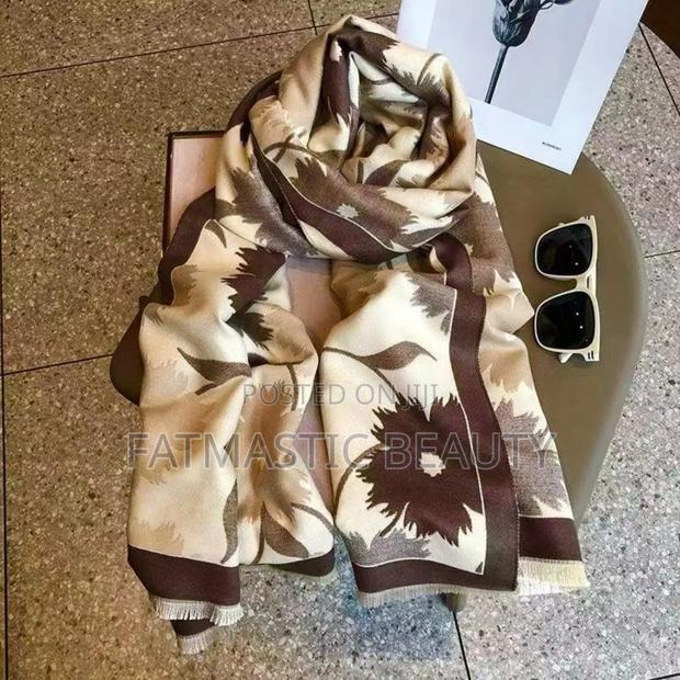 Floral Print Cashmere Shawls - main view